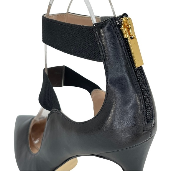 Rachel Zoe Jade Black Nappa Leather Womens Pumps Size 8M - Picture 7 of 12